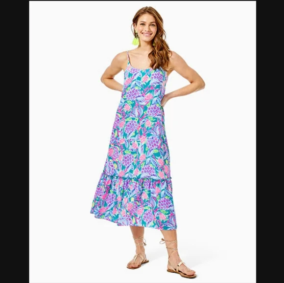 Lilly Pulitzer | Dresses | Lilly Pulitzer Winnimididress Xl | Poshmark
